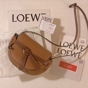 ✨SOLD✨ Loewe Mini Gate Bag in Soft grained calfskin Crossbody